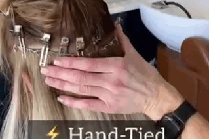 Hand-Tied Hair Extensions in Scottsdale, AZ - Salon Tabu