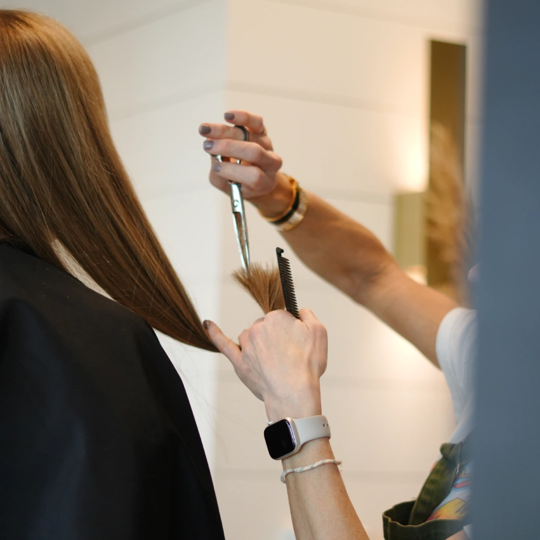 Hair Cut and Style in Scottsdale Az at Tabu Salon